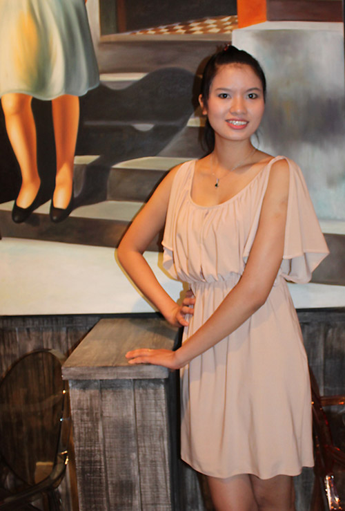 Hình ảnh Lê Phương trước khi mới tham gia cuộc thi